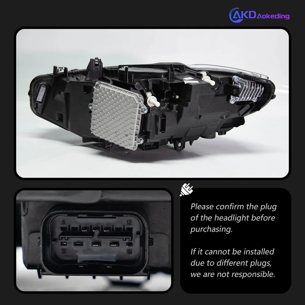 BMW 4 series F32 F33 F36 F80 F82 F83 M4 2013-2019 LED Headlights AKD