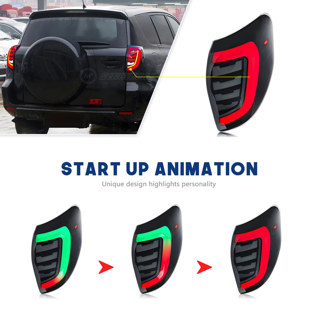 Toyota Rav4 3th GEN 2006-2012 LED Tail Lights RGB HCMOTIONZ