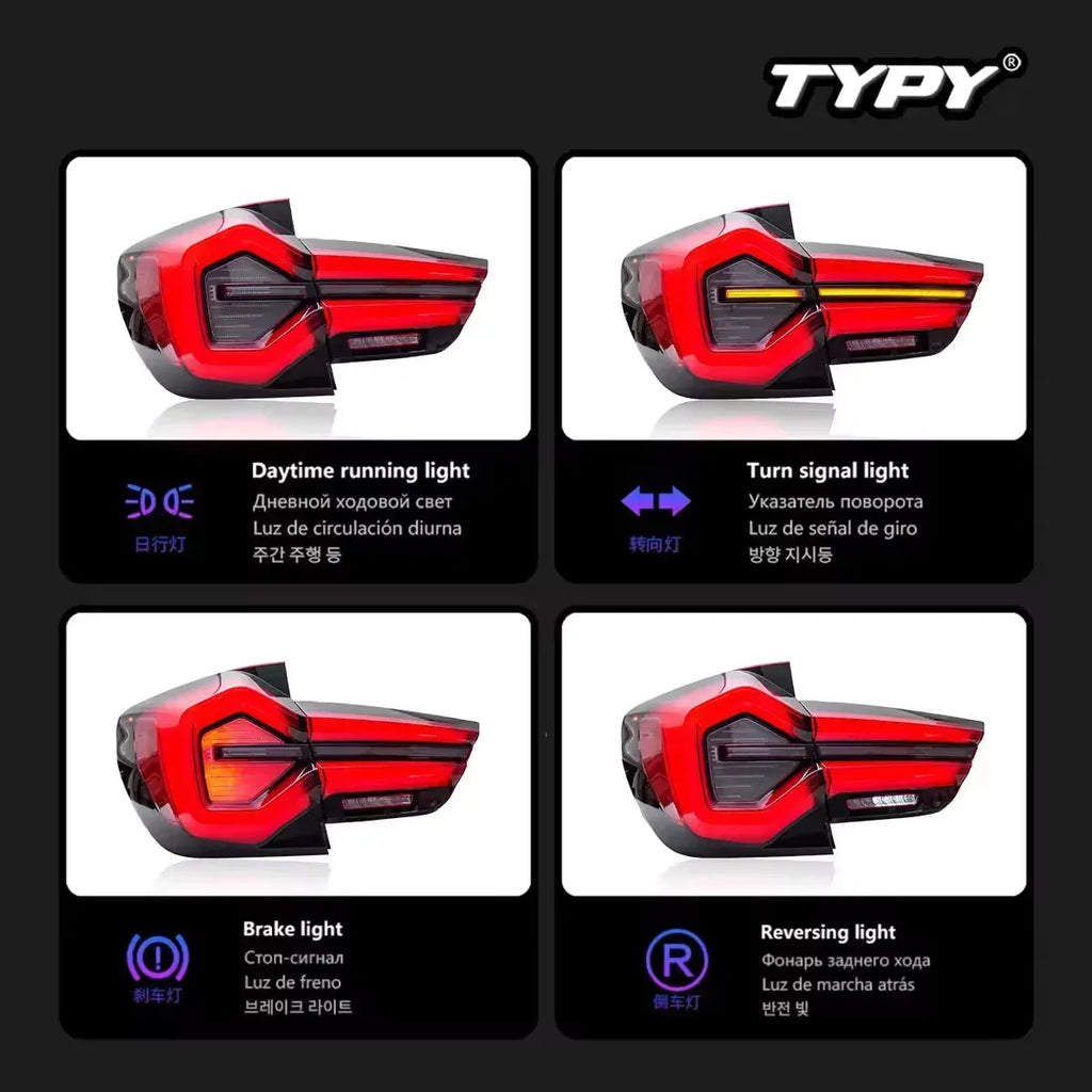 BMW X3 2011-2017 F25 LED Tail Light Assemblies Rear Lamp TYPY