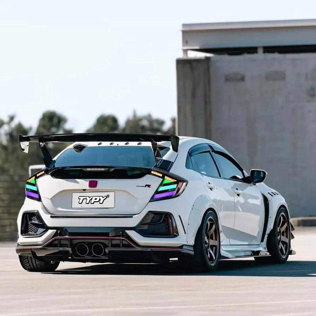 Honda Civic 10th 2016-2020 LED Tail lights RGB Rear Lamps TYPY