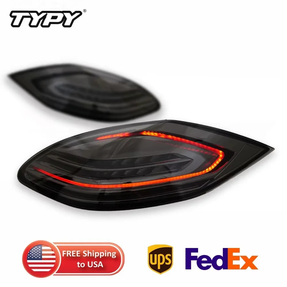 Porsche Panamera 970 2009-2015 LED Tail Light Smoke Black TYPY