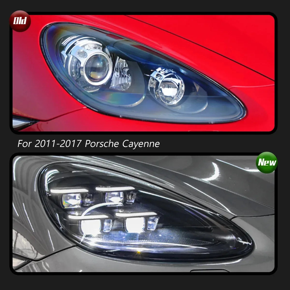 Porsche Cayenne 958 2015-2017 LED Headlight Upgrade
