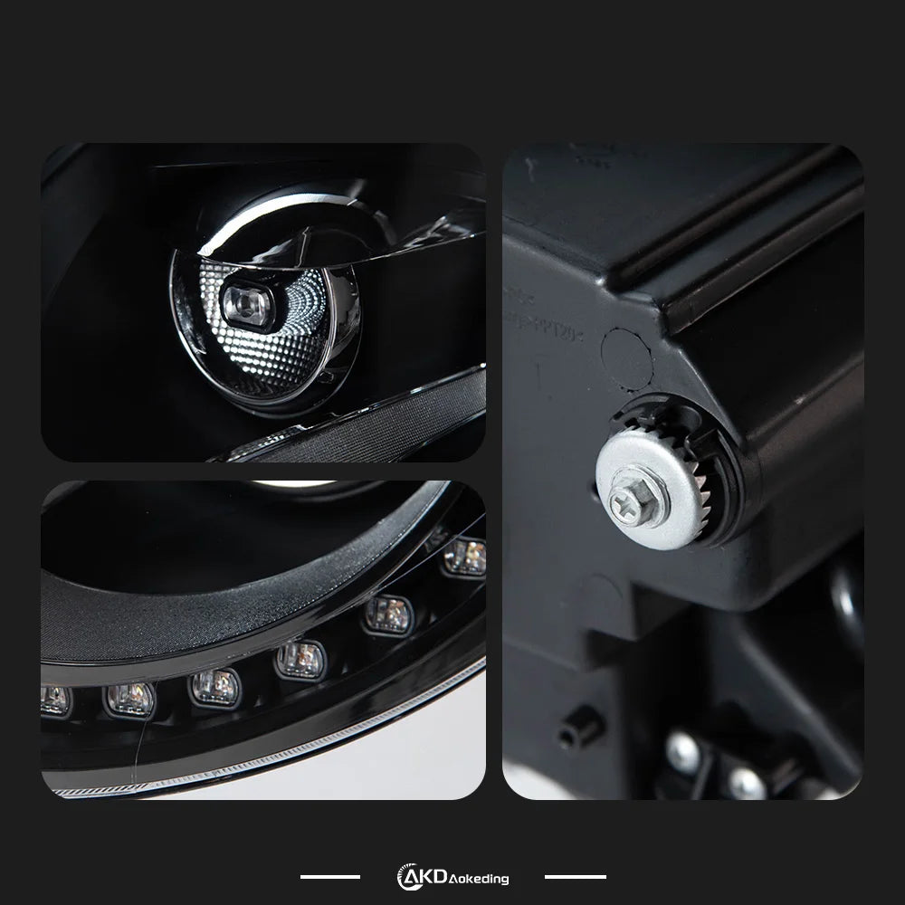 Volkswagen VW Beetle 2013-2017 Lampy przednie reflektory LED Komplet AKD