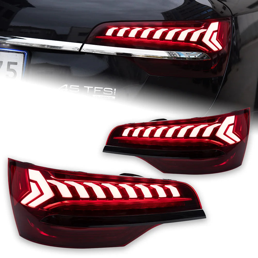 Audi Q7 4L 2006-2015 LED Tail lights Rear lamps set AKD