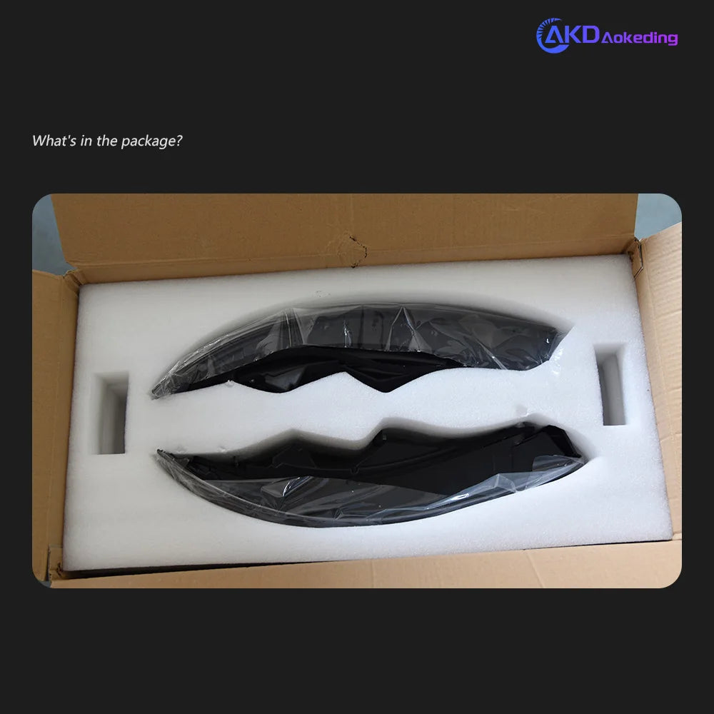 Audi Q3 2013-2018 LED Tail Lights Smoked Set AKD