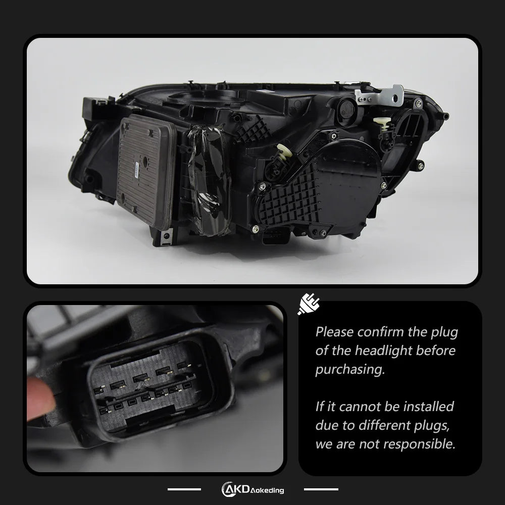 BMW 7 series F01 F02 2009-2014 Full LED Headlights AKD