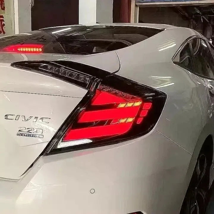Honda Civic Sedan 10th 2016-2021 LED Sequential Tail Lights TYPY