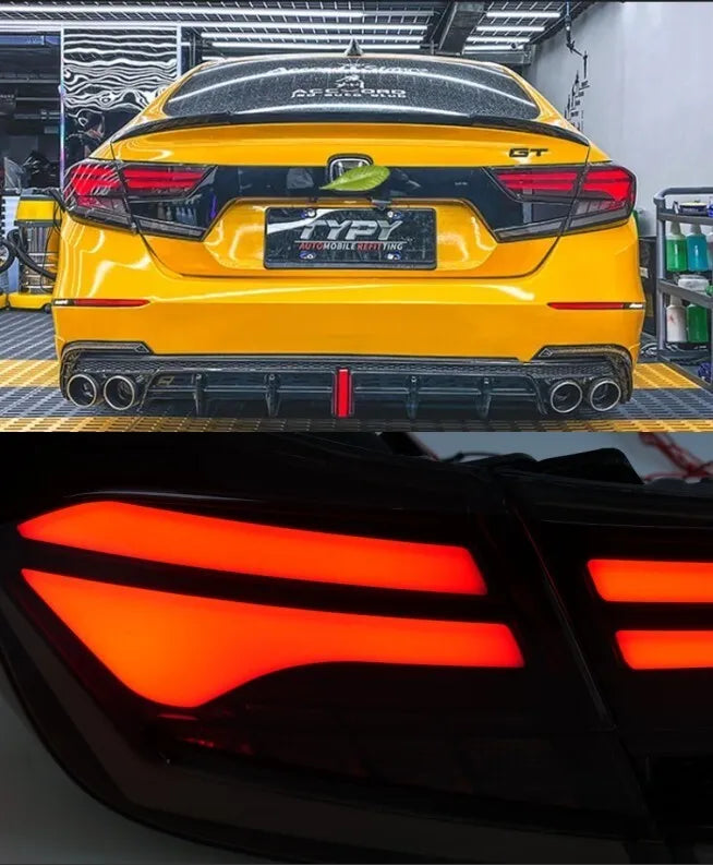Honda Accord Sedan 2018-2022 LED Tail Lights Smoked