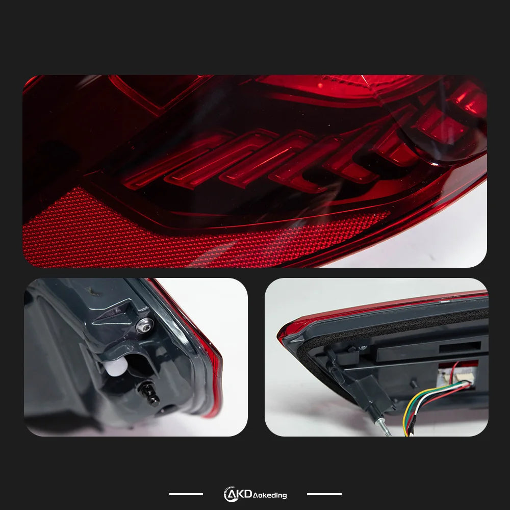 BMW 3 series 3GT F34 2009-2012 LED Tail light Red Smoked AKD