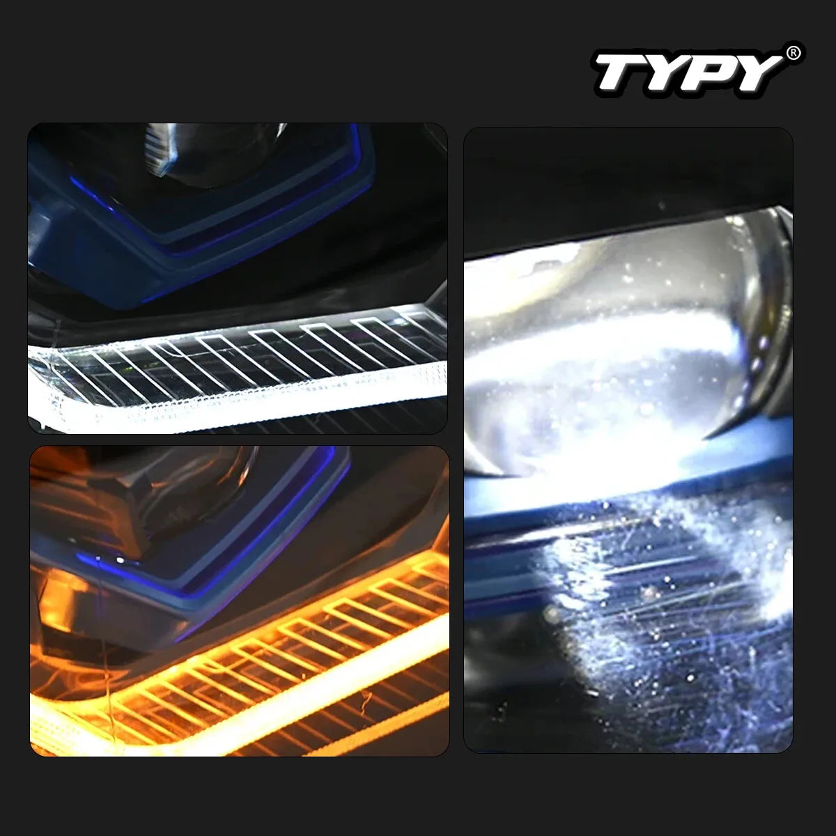 BMW 3 Series F30 F31 2013-2019 LED Headlights Upgrade TYPY