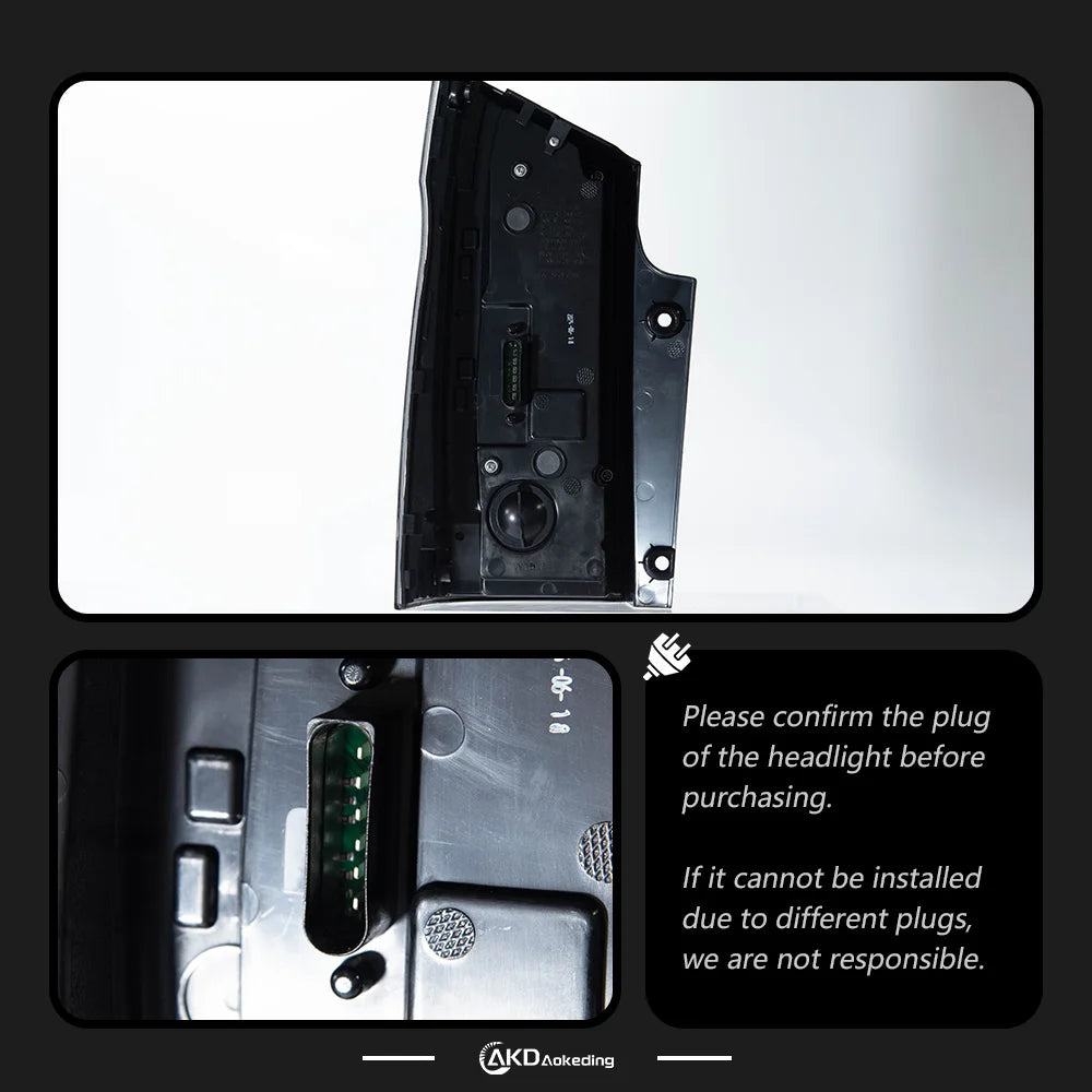 Mercedes-Benz V Class Vito W447 2016-2021 Lampy tylne LED komplet AKD