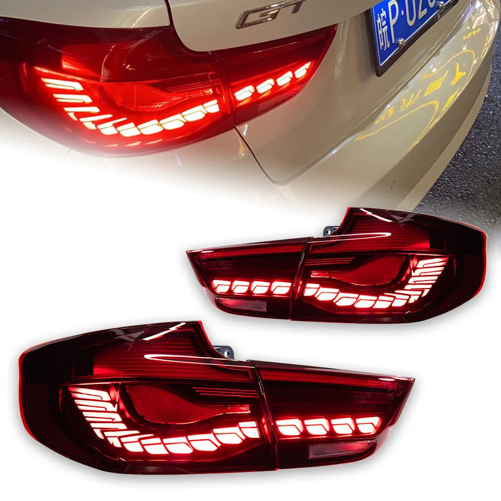 BMW 3 series 3GT F34 2009-2012 LED Tail light Red Smoked AKD