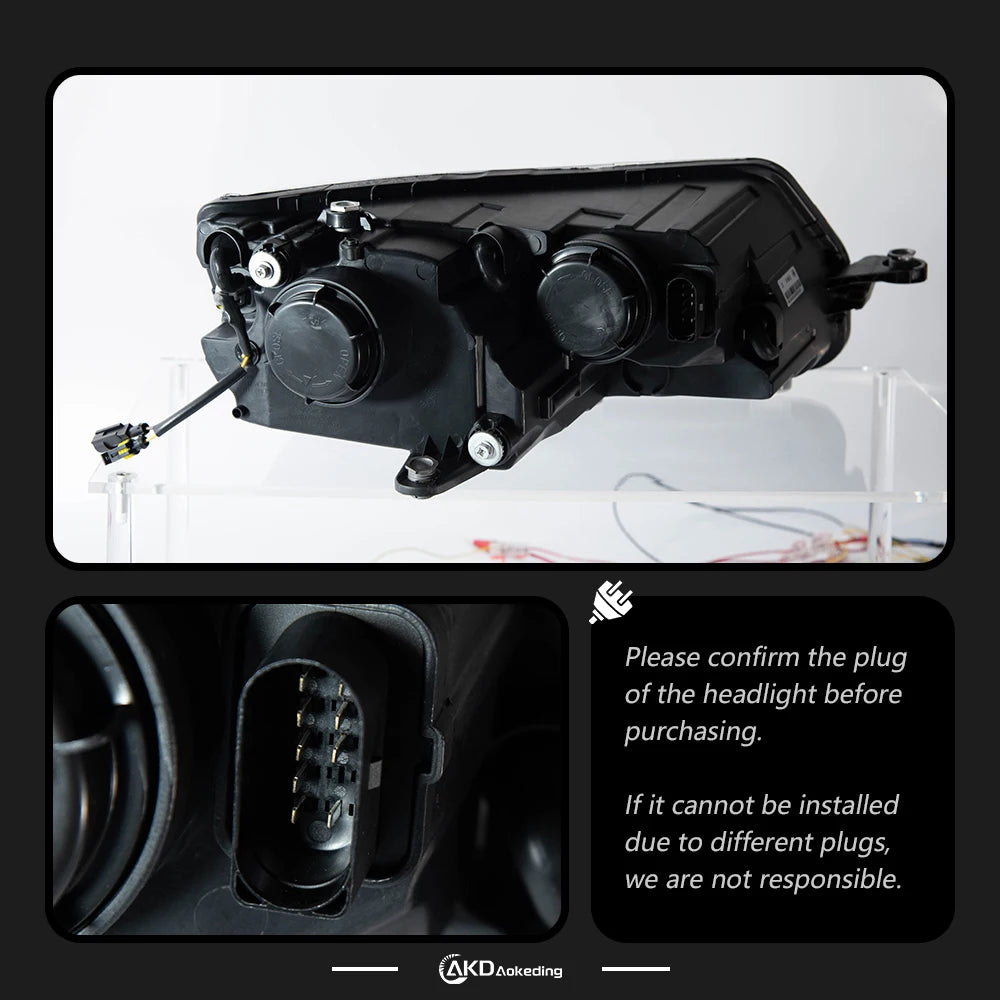 Skoda Octavia 2012-2016 Lampy przednie reflektory LED Komplet AKD