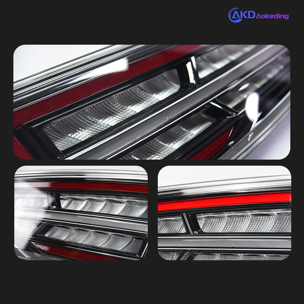 Audi Q3 2013-2018 LED Tail Lights Smoked Set AKD