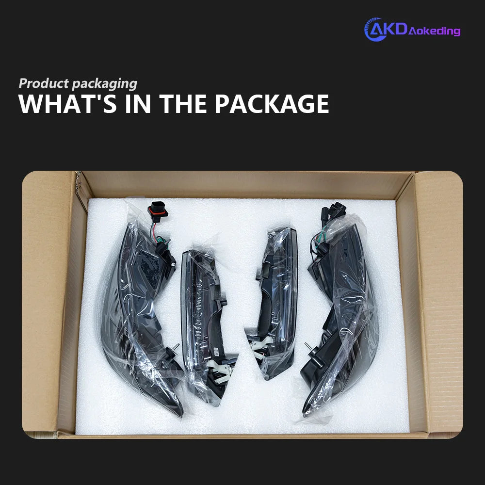 BMW serii 3 G20 G28 2019-2023 Lampy tylne LED, ulepszone tylne światła AKD