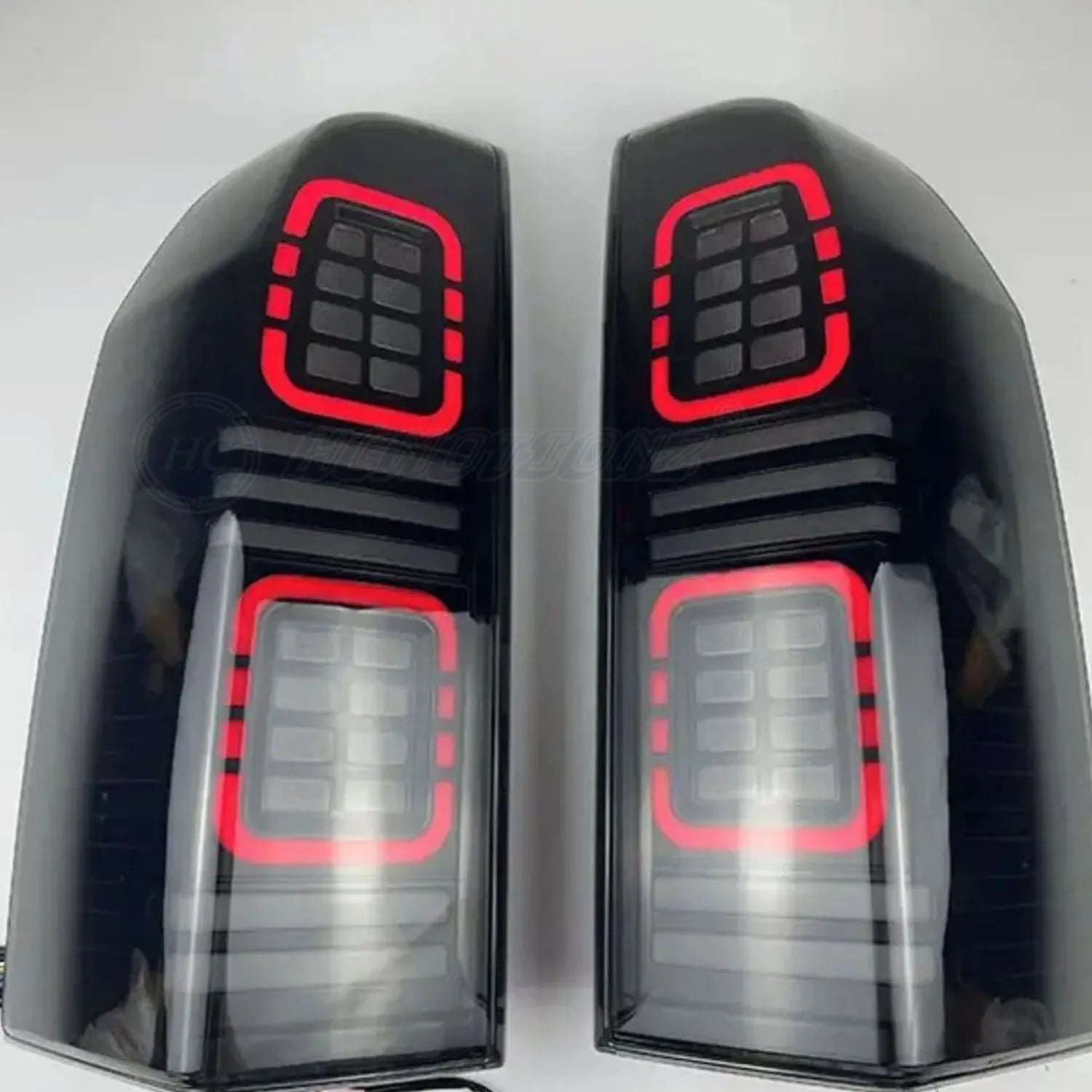 Nissan Patrol 5th Gen 2005-2022 LED Tail Lights Smoked HCMOTIONZ