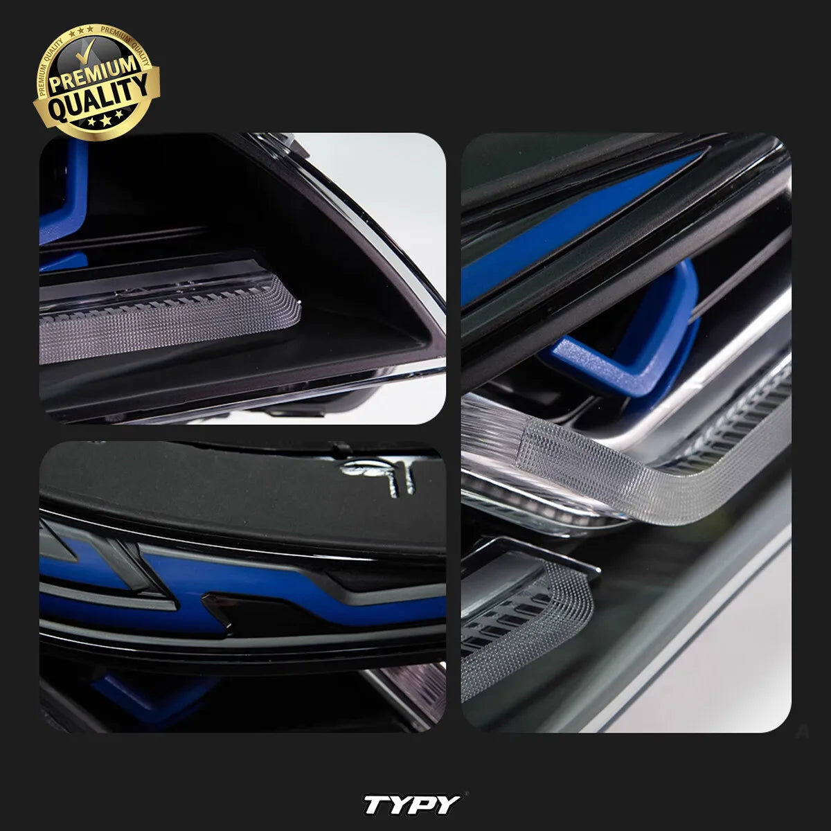 BMW 5 Series E60 E61 2005-2010 LED Headlights Upgrade TYPY