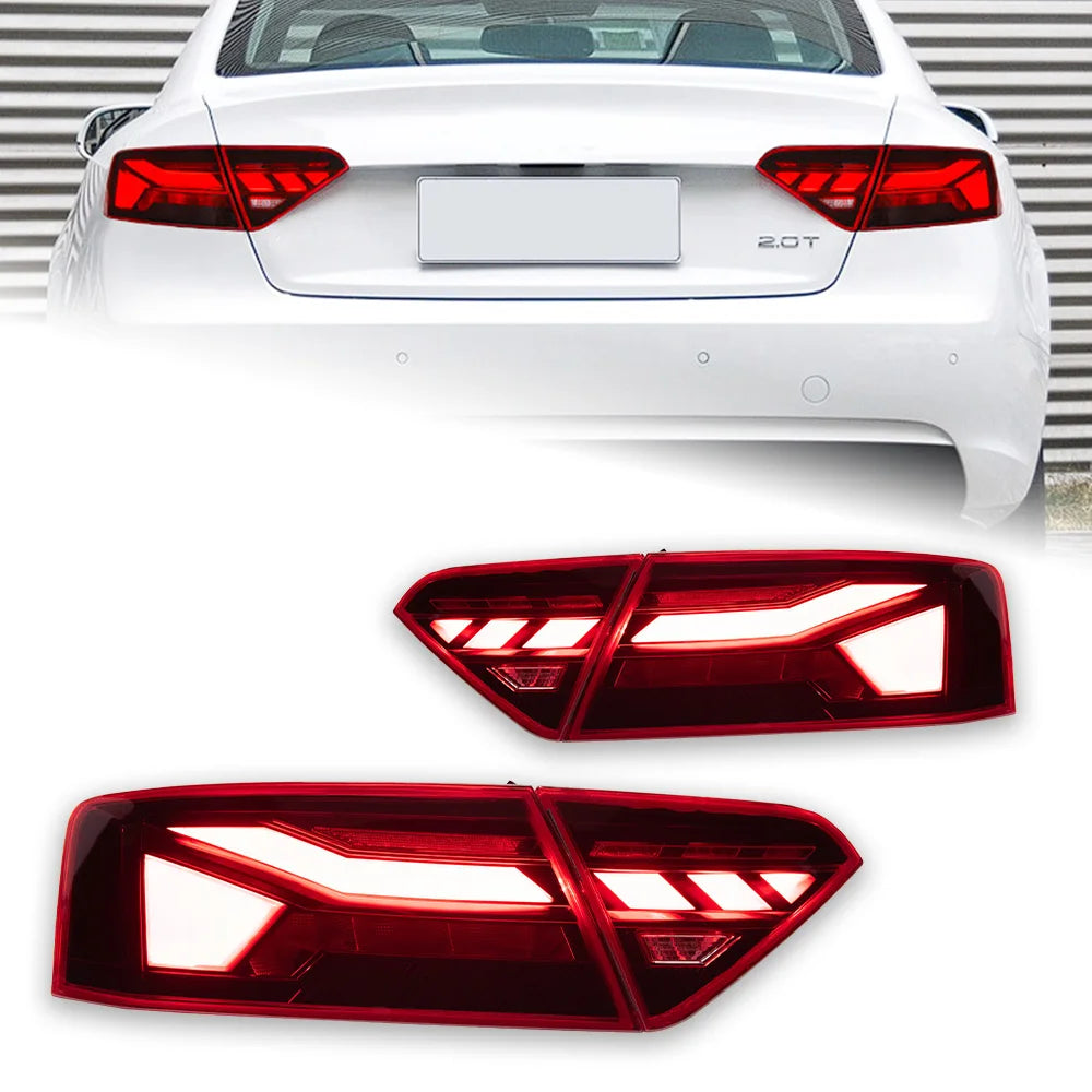 Audi A5 S5 RS5 8T 8F 2008-2016 LED Tail Lights Modern Look AKD