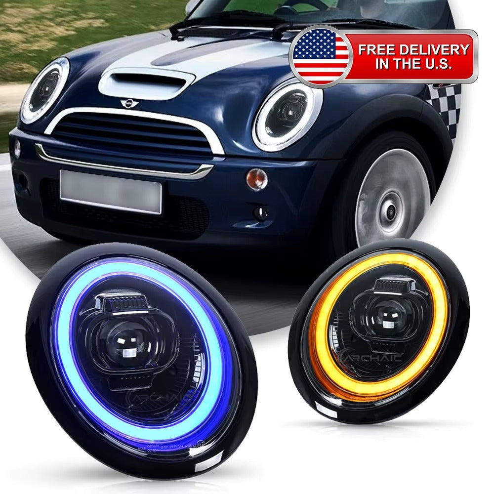 BMW Mini R50 2001-2007 LED Heqadlights Turn Signals Daytime Running Lights TYPY