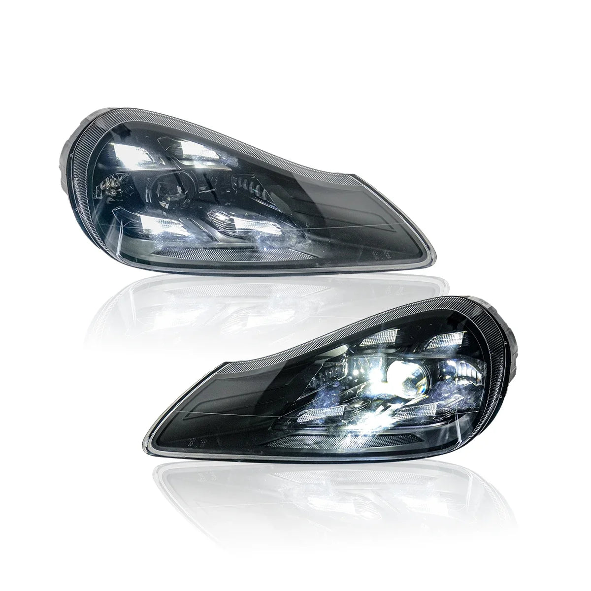 Porsche Cayenne 957 2007-2010 LED Headlights Modern Style TYPY