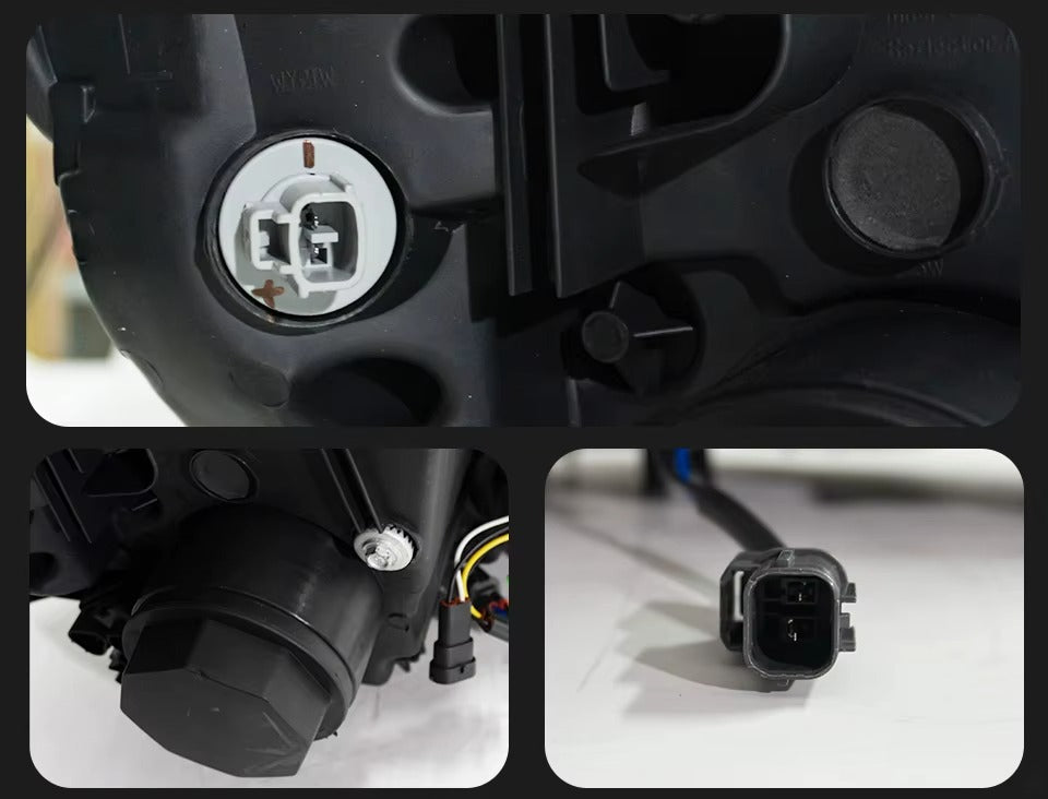 Mitsubishi Pajero V93 V87 V97 2004-2020 LED Headlights Projector Lens AKD