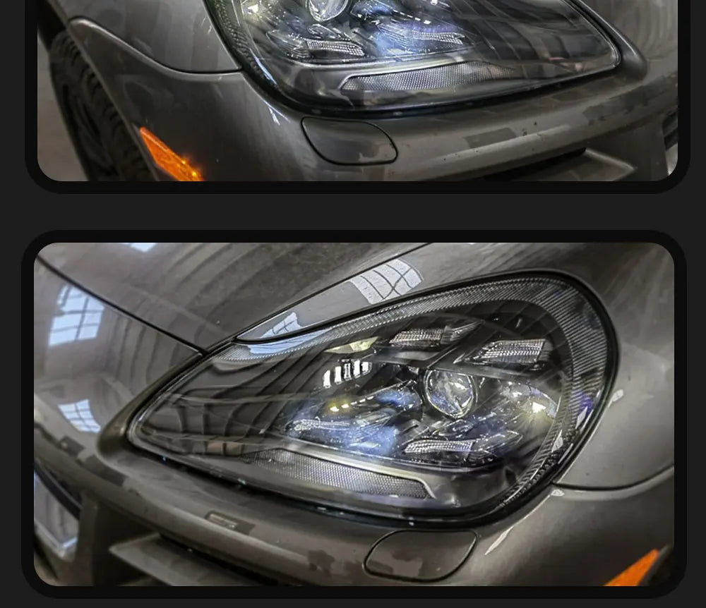 Porsche Cayenne 957 2007-2010 LED Headlights Modern Style TYPY