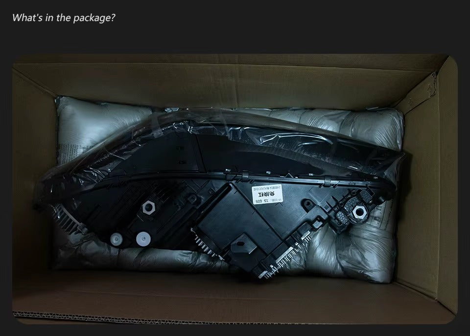 BMW X5 G05 2019-2022 LED Headlights Projector Lens Laser Style Set AKD