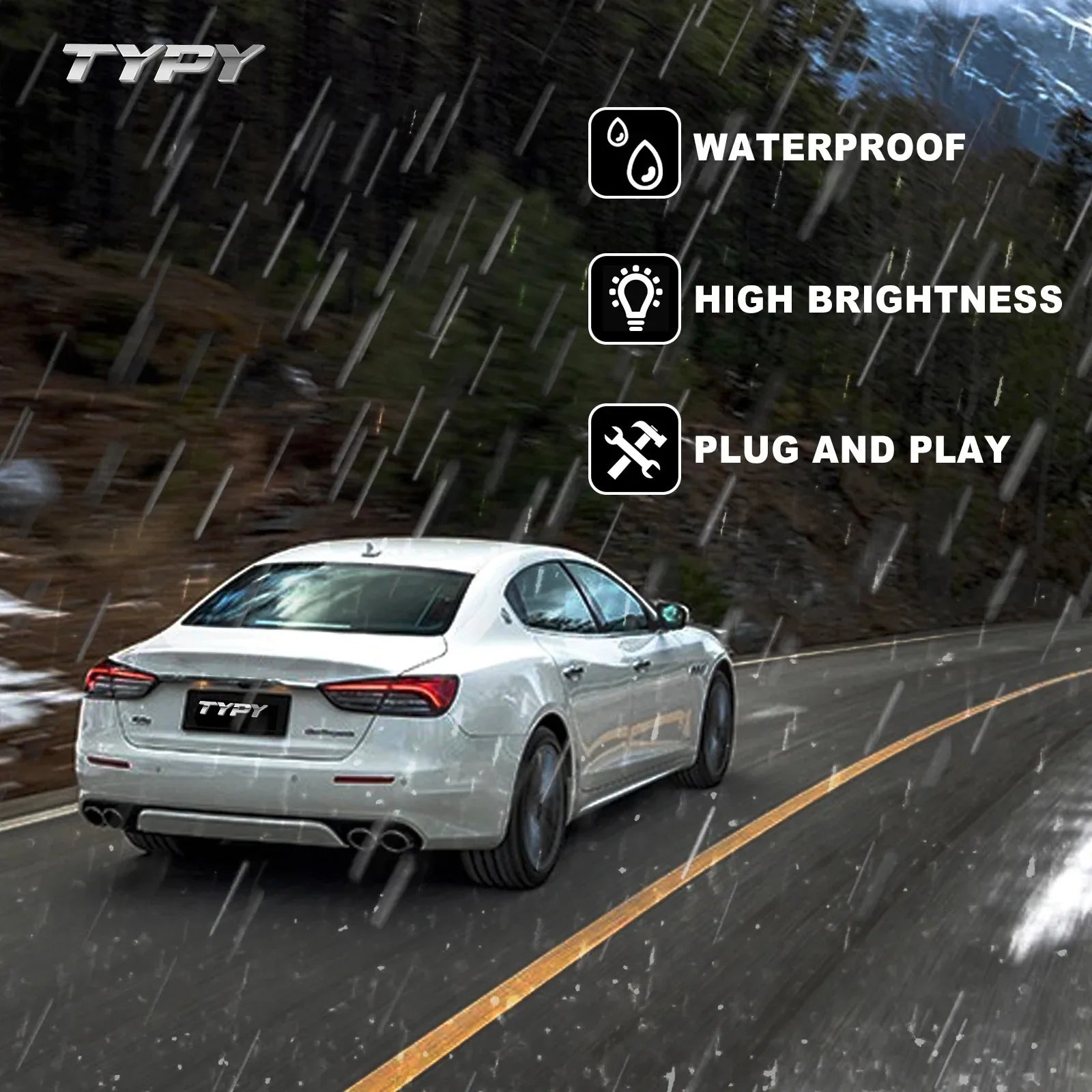 Maserati Quattroporte 2013-2021 LED Taillights Modern Style TYPY