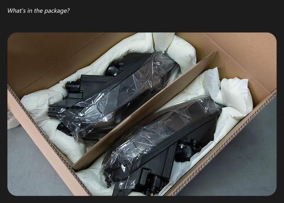 VW Volkswagen Golf MK7 2013-2016 LED Headlights Projector Lens Modern Style AKD