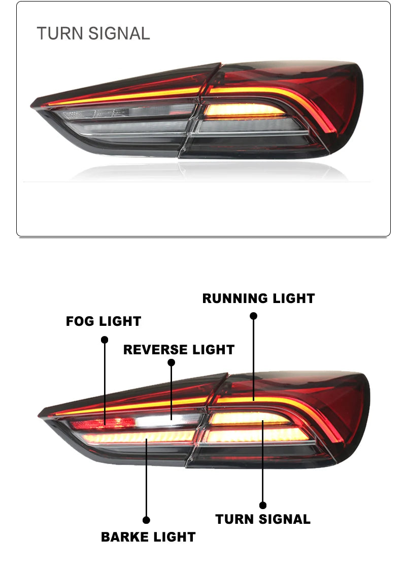 Maserati Quattroporte 2013-2021 LED Taillights Modern Style TYPY