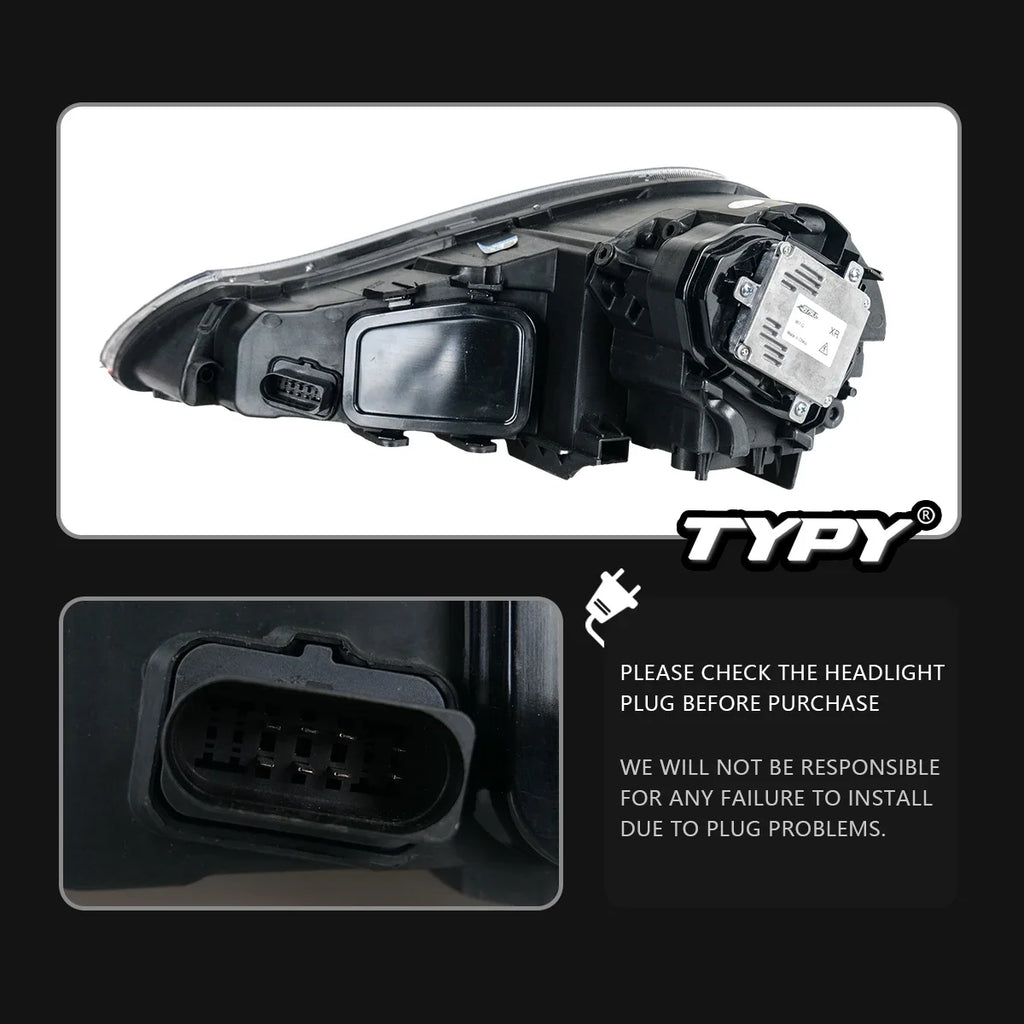 Porsche Cayenne 957 2007-2010 LED Headlights Modern Style TYPY