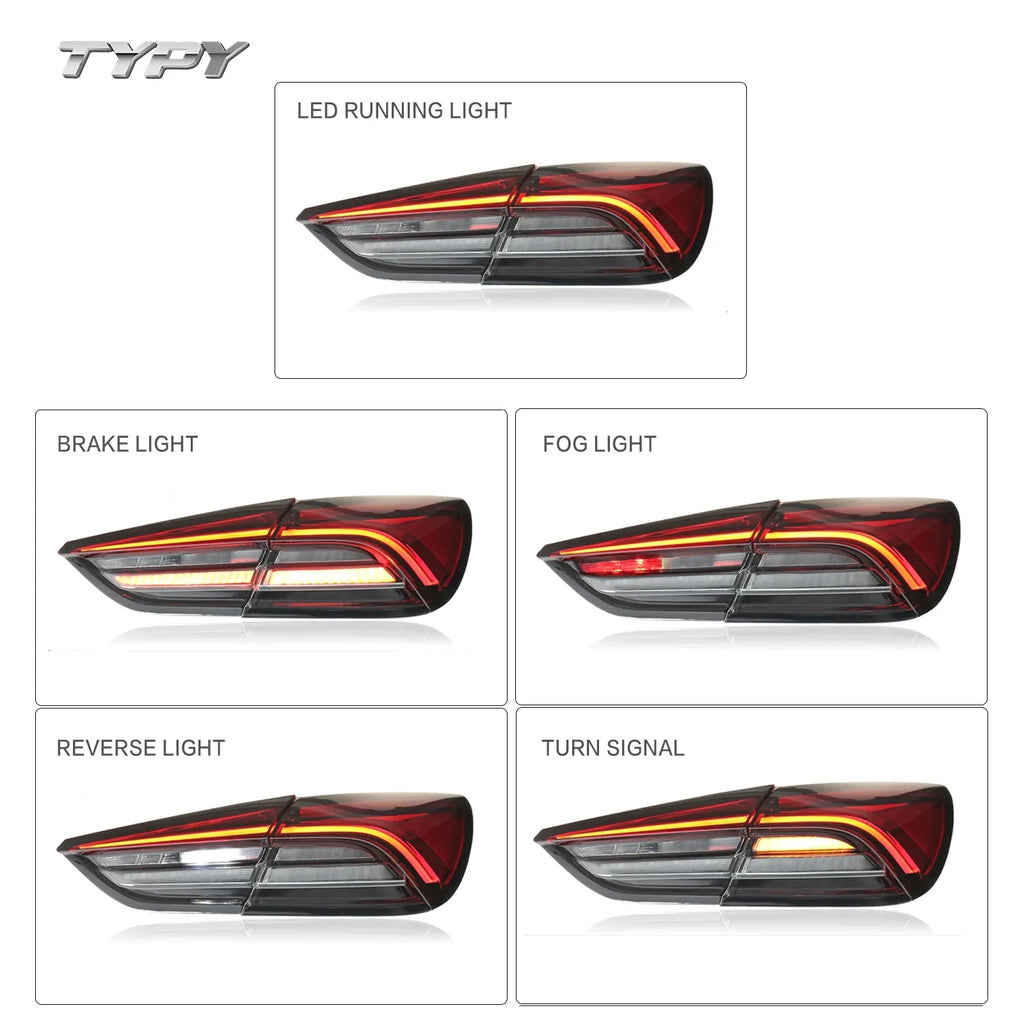 Maserati Quattroporte 2013-2021 LED Taillights Modern Style TYPY