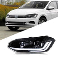 VW Volkswagen Polo MK5 2011-2018 LED Headlights Projector Lens AKD