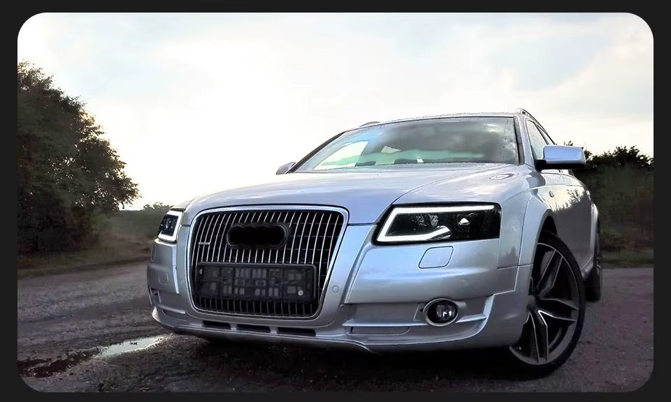 AUDI A6 S6 RS6 C6 2004-2011 LED Headlights DRL AKD