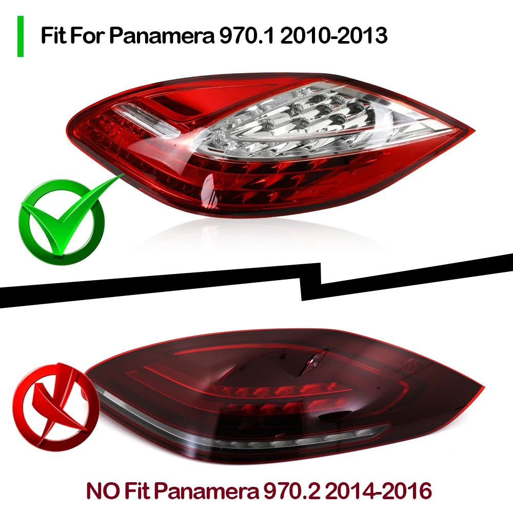 Porsche Panamera 970.1 2010-2013 LED Taillights Tail Lamp TYPY