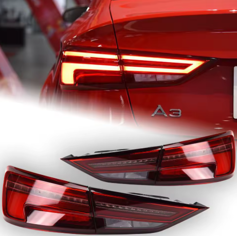 Audi A3 S3 RS3 8V 2013-2019 LED Tail lights sequential turn signal AKD