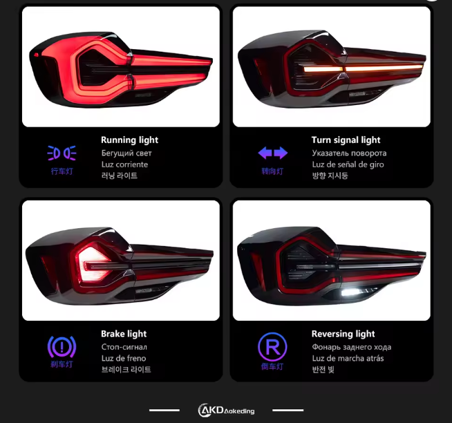 BMW X3 G01 G08 F97 2018-2022 LED Tail Lights Laser style AKD