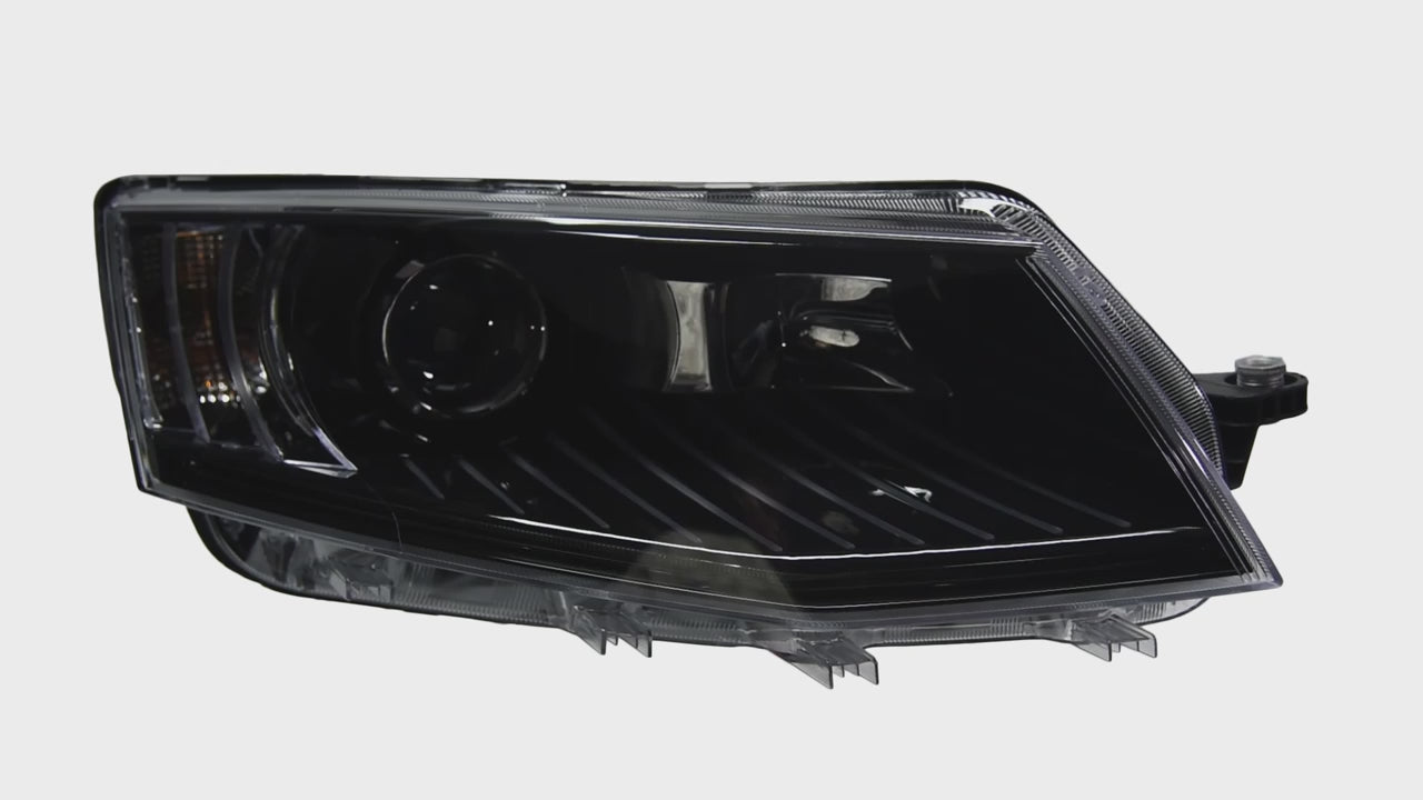 Skoda Octavia 2012-2016 Lampy przednie reflektory LED Komplet AKD