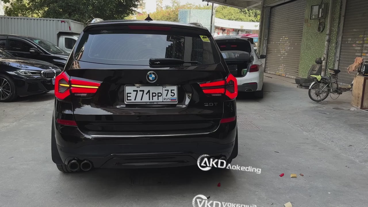 BMW X3 F25 2010-2017 Lampy tylne LED komplet AKD